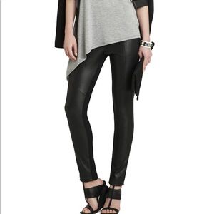 BCBG Maxazria faux leather legging